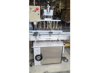 Used LIQUID LIQUID PRESSURE FILLER Overflow Pressure Gravity Liquid Fillers New York US | Michael Benalt Inc #1274195