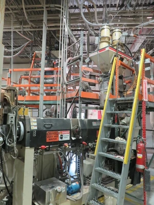 54" Wide Davis Standard 3-Layer Sheet Extrusion Line