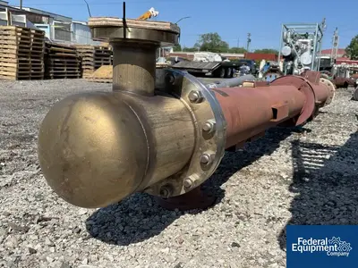 USED Penn Manufacturing 265 Sq Ft Penn MFG Heat Exchanger, 316L S/S, 100/150#
