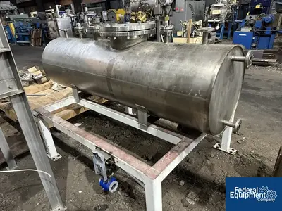 Unknown 165 Gal Horizontal Storage Tank, S/S