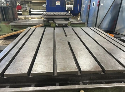 Used 1996 Tos Varsdorf W100A Rotary Tbl, #50PDB, Facing Head Horizontal Table Type Boring Mills New Jersey US | Machinery Values #944366