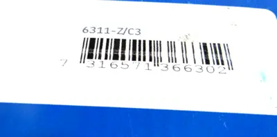 NEW SKF 6311-Z/C3 BEARING 6311ZC3