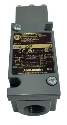 ALLEN BRADLEY 802T-DGP LIMIT SWITCH SER. J 802TDGP NEW, SURPLUS