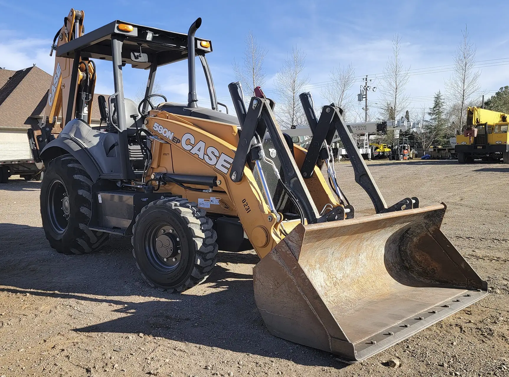 USED CASE 580N EP