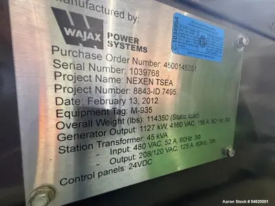 Used JENBACHER JGS-416 Gas Generators Illinois US | Aaron Equipment #1369564