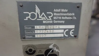 2000 POLAR 137 ED Bindery Equipment | Machinery Solutions Group, Inc. (3)