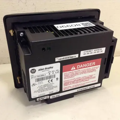 USED ALLEN BRADLEY 2711-T6C20L1 SER B