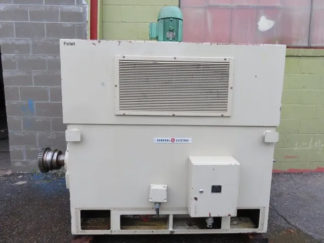 1000 hp General Electric Induction  AC Motor