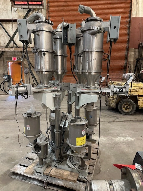Used K-TRON 4-Component Volumetric Feeders New Jersey US | Perry Equipment #454873