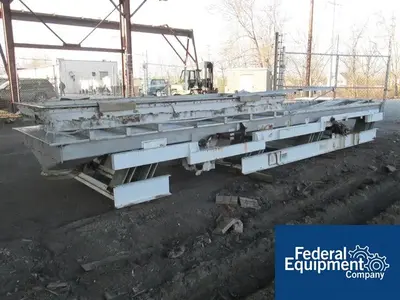 USED Carrier 65" X 298" CARRIER POSI-FLOW VIBRATING CONVEYOR, S/S