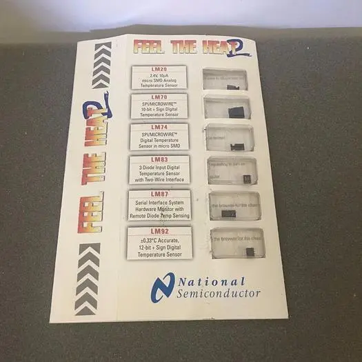 NATIONAL SEMICONDUCTOR LM20, LM70, LM74, LM83, LM87, LM92