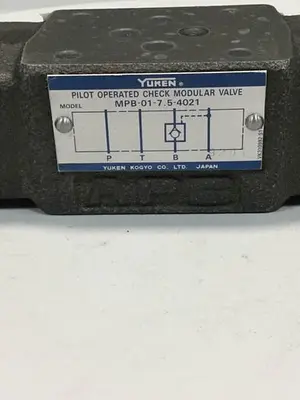 USED YUKEN MPB-01-7.5-4021