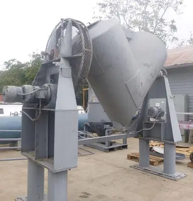 Mixer, V-Type, 50 CF, S/st, 7.5 Hp, Bar #S744257