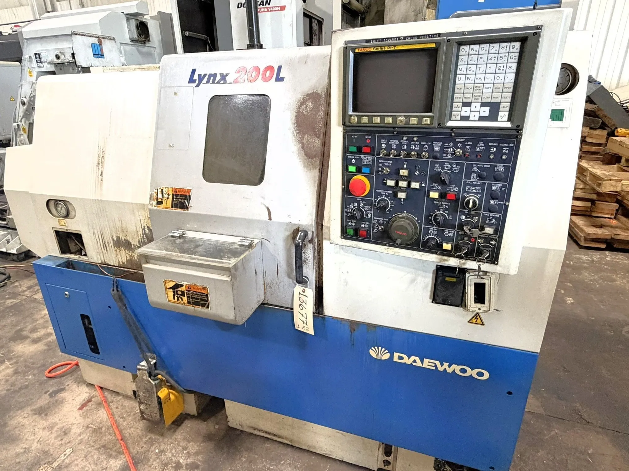 DAEWOO LYNX 200L CNC Lathe