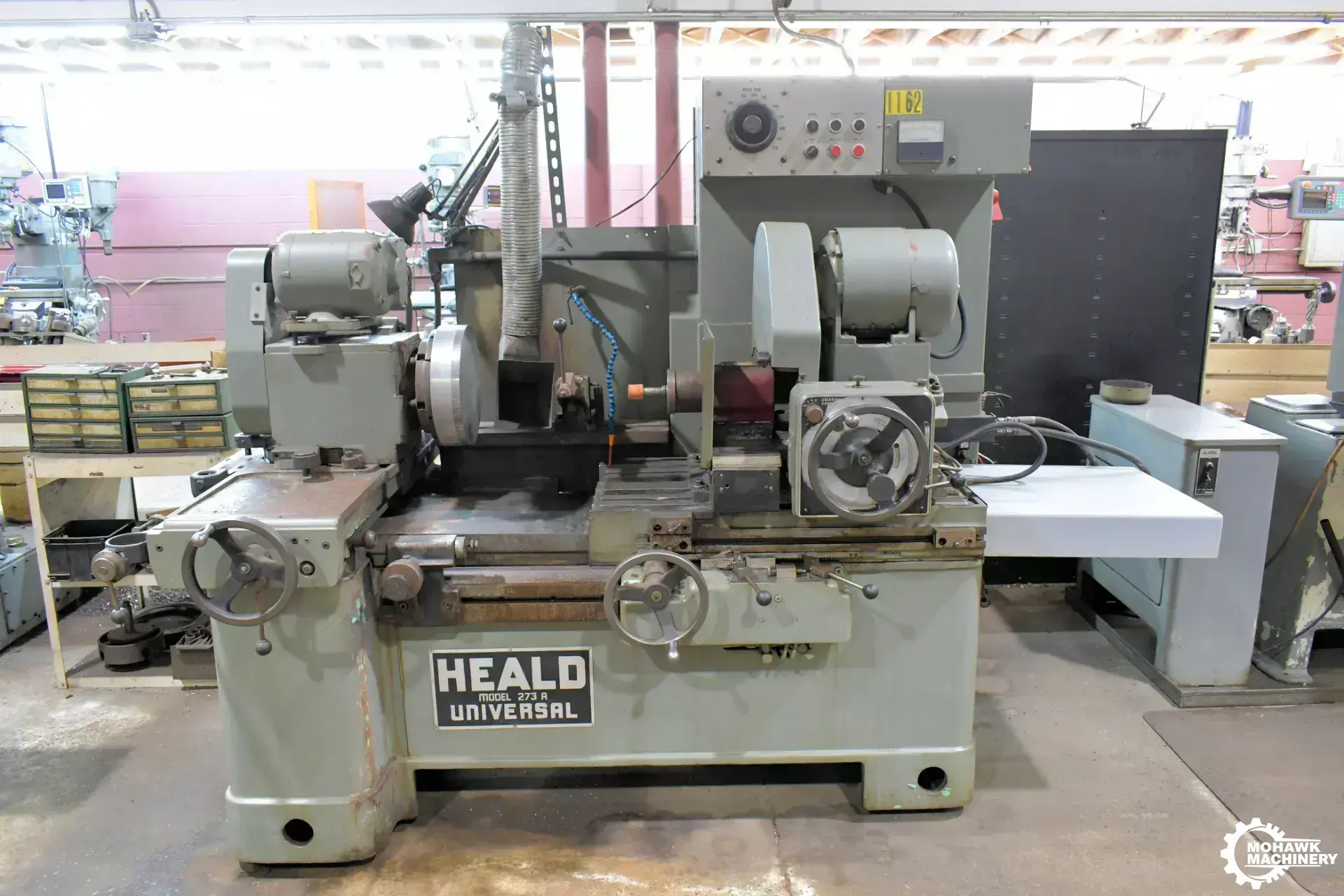 273A HEALD "UNIVERSAL" INTERNAL GRINDER w/FACE GRINDING & HEALD "RED HEAD" GRINDING SPINDLE