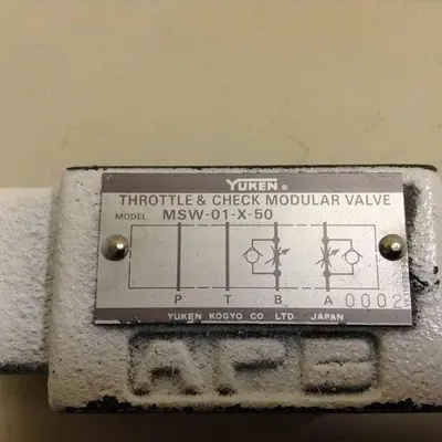 USED YUKEN MSW-01-X-50