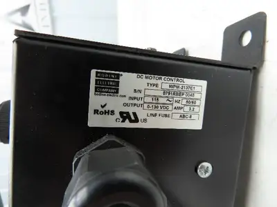 MK North America GUF-P 2000 50mm x 2020mm Belt Conveyor 115V Variable Speed READ