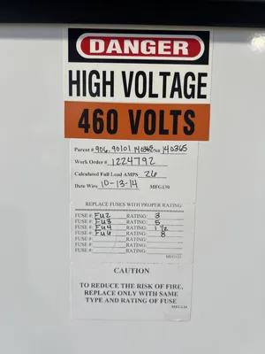 USED 2014 WABASH WABASH G100H-15-X PRESS
