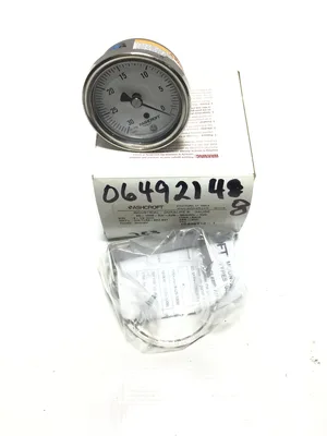 Ashcroft 25-1009-AW-02B-30/0IMV-XUC Duralife Pressure Gauge 2-1/2 in