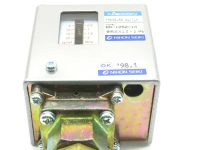 NEW NISCON NIHON SEIKI BN-1252 PRESSURE SWITCH BN1252 10A