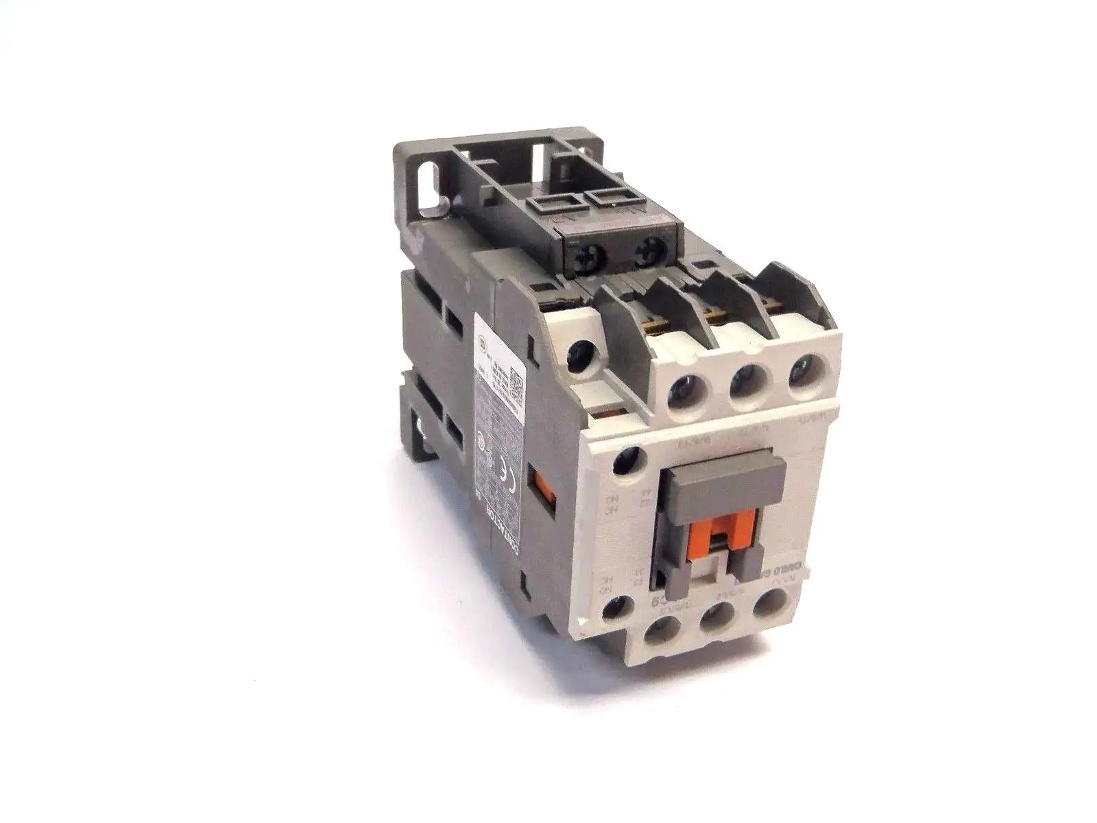 Used CARLO GAVAZZI 9A AMP CONTACTOR 24VDC NEMA 00 1PH, 3PH AUX A600 PLC Contactors | Maverick Industrial Sales #1118586