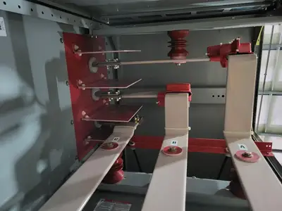 1200A 4160V Switchgear, Main Breaker & Tie Breaker w/ 2 Auxiliary Units
