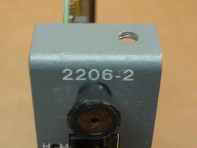 USED CONTROL TECHNOLOGY CORPORATION 2206-2