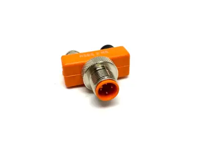 New | in-Stock Lumberg Automation M12 Male to Dual M8 Female Cable Splitting Tee Electrical Fittings Michigan US | Maverick Industrial Sales #1454073