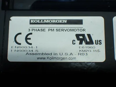 Used KOLLMORGEN AKM2G32GASD2GU02 Servo Motors | HGR 24 #730711