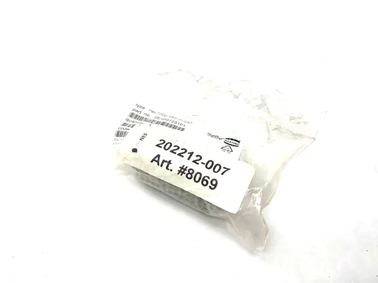 New | in-Stock HARTING FEMALE CRIMP INSERT MODULE HAN 72DD-SMC-FI-CRT Inserts (Misc) | Maverick Industrial Sales #1113335