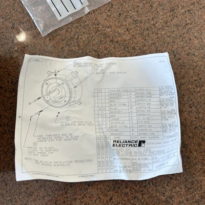 NEW Baldor 85900-57WCB