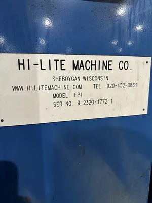 Used HI-LITE FPI Polishing Machinery including Buffers Ohio US | McKean Machinery Sales #1452741