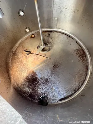 Used 150-Gallon Stainless Steel Mix Tank – Lightnin Agitator, 316 SS, Industrial