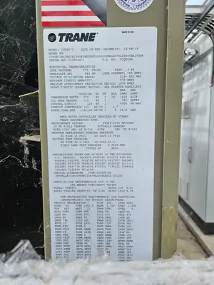 Used 2019 TRANE CVHF870H15H0YE034085HECDHC0000000MA1G070L00000GA100DA HVAC Parts and Equipment British Columbia CA | Lenmark #1426227