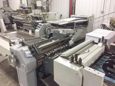 Heidelberg RD78- 30 Inch wide Continuous Feed folder 6/4/4