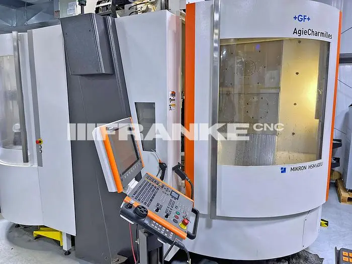 Used 2010 MIKRON MILL HSM600U 36K RPM Vertical Machining Centers (5-Axis or More) | FRANKE CNC, LLC #1382646