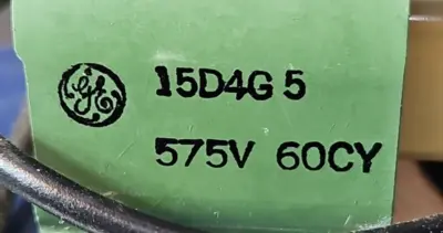 General Electric 15D4G5 Coil renewal. Loc4E14
