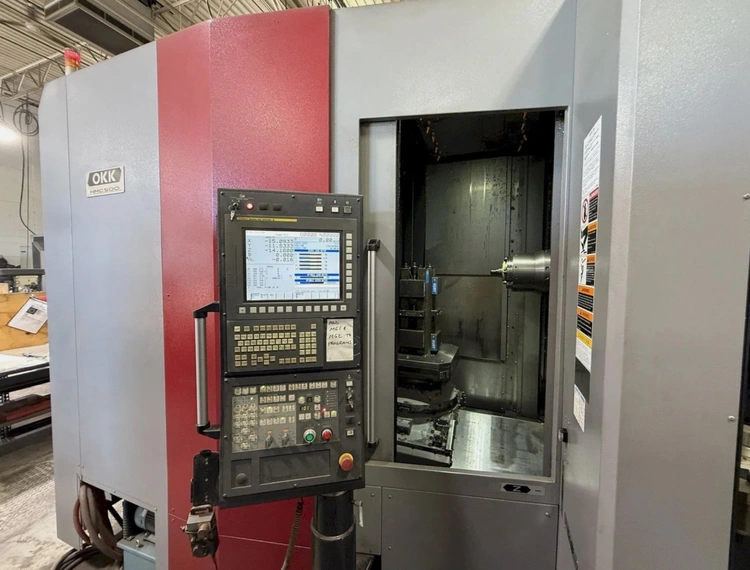 Used 2015 OKK HMC500 Horizontal Machining Centers Ohio US | Toolquip, Inc. #1232876