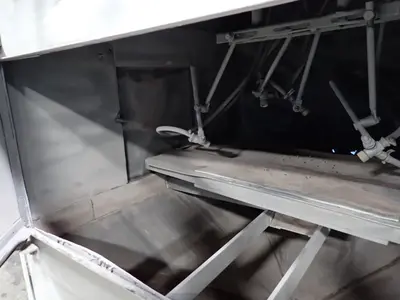 65" X 65" X 24" Blast Cabinet
