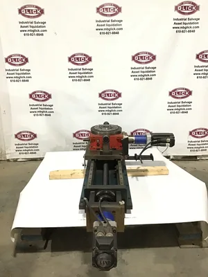 Industrial Linear Motion Slide Assembly w/ Allen Bradley MPL-B330P MJ22AA Motor