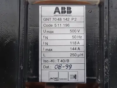 Used 1999 ABB GNT7048142P2 Transformers British Columbia CA | Lenmark #265594