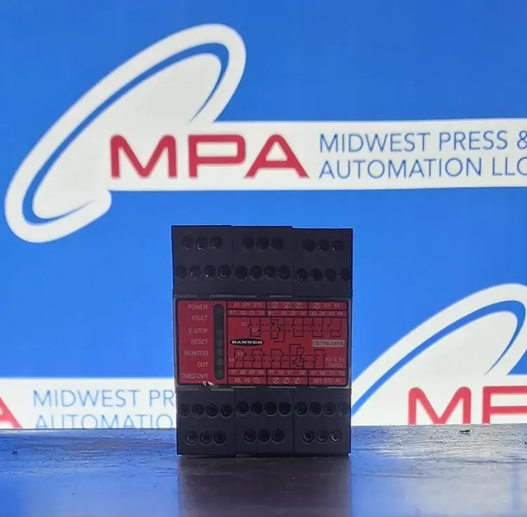 Used BANNER ES-TN-14H5 Relays & Switches | Midwest Press and Automation #618229