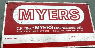 2013 MYERS V550A-20-40 Dual Shaft Vacuum Mixer BLENDERS / MIXERS | EcReCon Inc (7)
