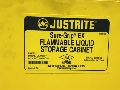 Used JUSTRITE 896020 Cabinets Ohio US | HGR 24 #1456092