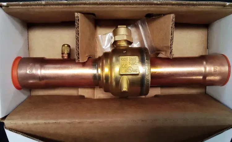 Used Mueller Mueller / Trane VAL11322 Ball Valve – 1-5/8" Sweat w/ ACC AC17867 Pump & Valve Parts US | Infinity wholesale & Supply LLC #1305773