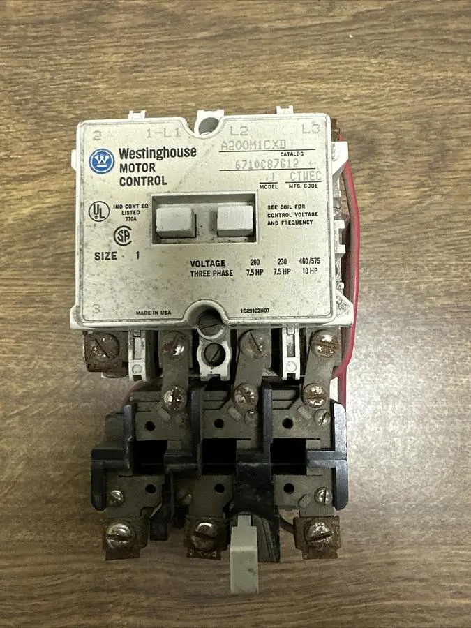 Used WESTINGHOUSE A200M1CXD Industrial Controls Ohio US | Surplus Asset Holdings #1244766