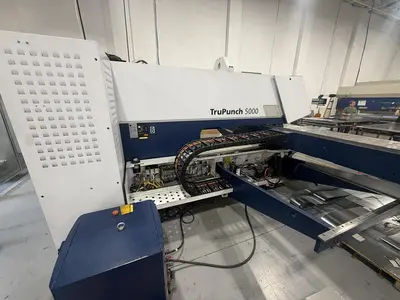 Used 2013 TRUMPF TRUPUNCH 5000 Turret Punches Ontario CA | Trader Machinery Inc #1243272