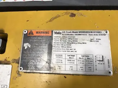 USED 2002 YALE MSW040LE