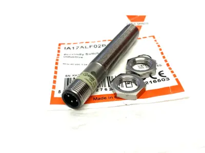 IA12ALF02POM1 | Carlo Gavazzi  Inductive Proximity Sensor, 2mm Flush Mount - New – Open box