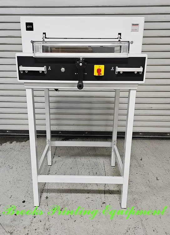 Used 2020 TRIUMPH/IDEAL 4315 Paper Cutters North Carolina US | BROOKS PRINTING EQUIPMENT #450779